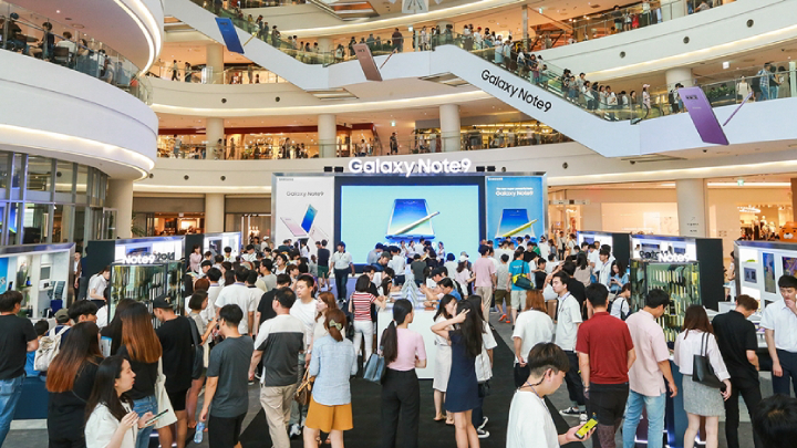 삼성전자, 전국 핫스팟에 ‘갤럭시 노트9 스튜디오’ 오픈