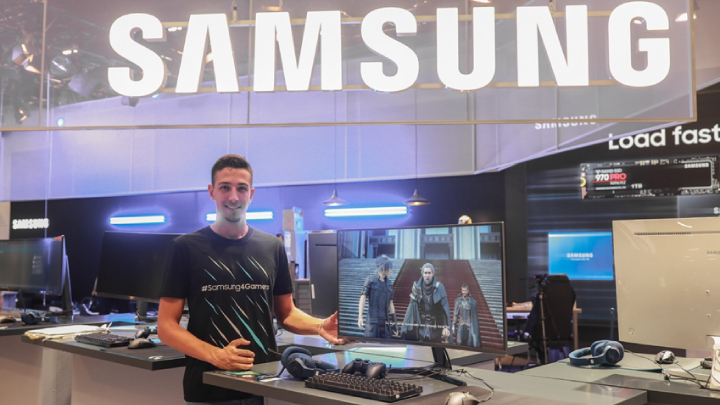 삼성전자, ‘게임스컴 2018’서 2018년형 커브드 게이밍 모니터 출시