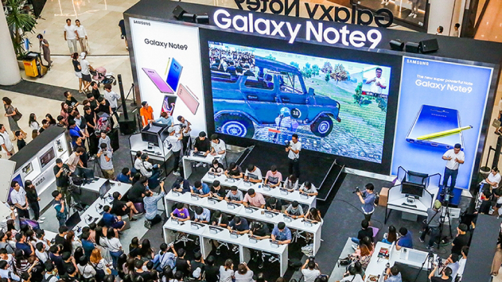 삼성전자, ‘갤럭시 노트9 X 배틀그라운드 모바일 스페셜 챌린지’ 개최