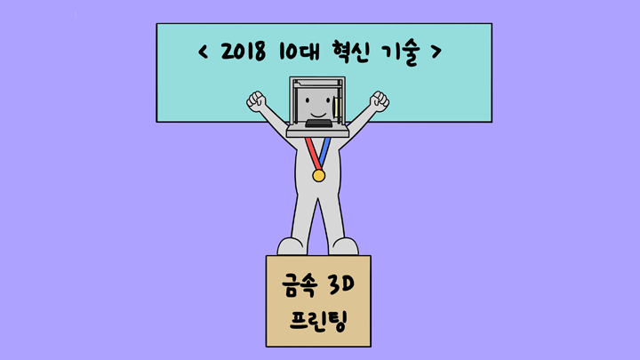 2018 10대 혁신 기술 / 금속 3D 프린팅