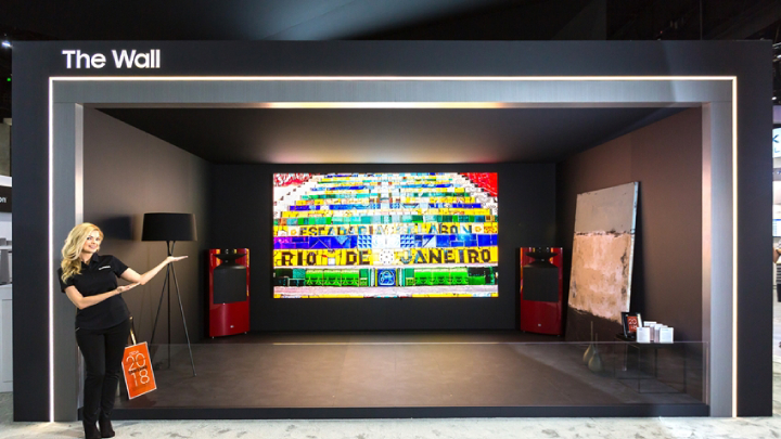 삼성전자, ‘CEDIA 2018’서 ‘더 월’로 홈 시네마 시장 공략