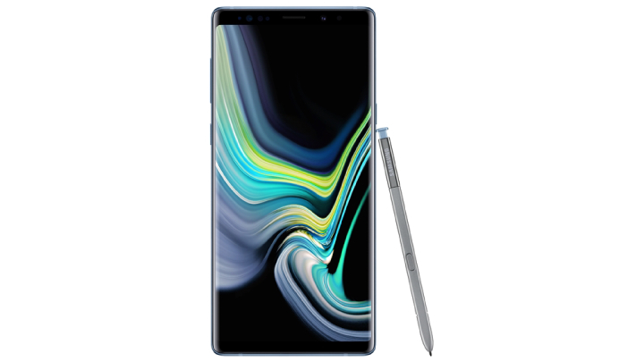 ‘갤럭시 노트9’ 클라우드 실버 색상 제품 이미지