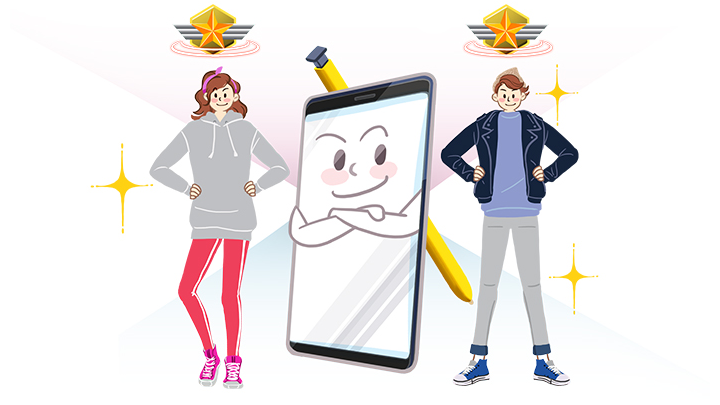 상황별로 성능과 FPS는 최적화시키고 배터리 수명은 지키면서 발열엔 똑똑하게 대응하는 갤럭시 노트9의 AI 기반 성능 조절 알고리즘. 이만하면 믿을만한 게임 DNA 맞죠? 앞으로도 적용 게임과 단말도 확대된다고 하니 기대해주세요.