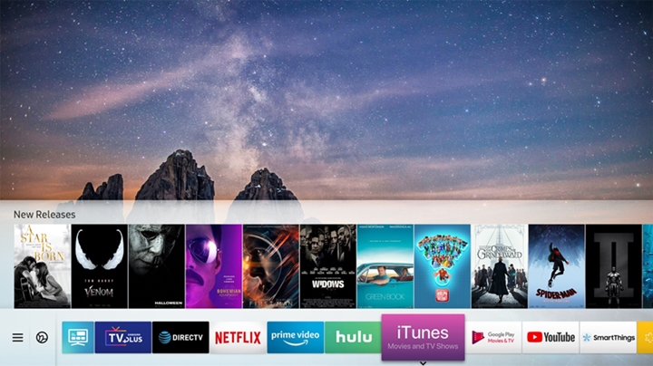 거의 모든 유형의 콘텐츠를 즐길 수 있는 삼성 스마트 TV