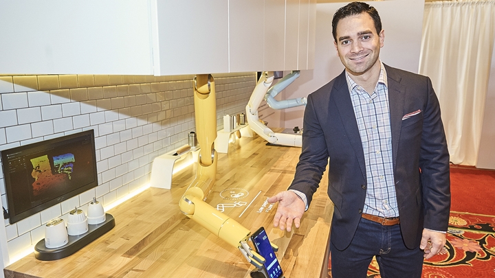 삼성전자, 美 라스베이거스에서 주방 로봇 등 ‘미래 IoT홈’ 비전 제시