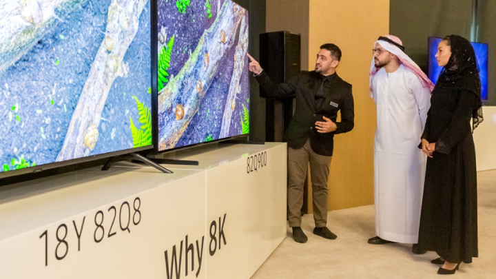 삼성전자, ‘QLED 8K’로 중동 시장 사로잡아