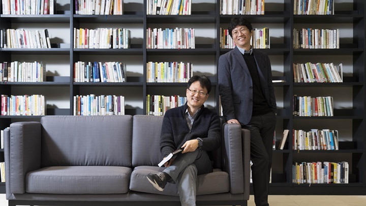 ▲ 삼성리서치 표준리서치팀의 우정수(왼쪽)•권혁춘 씨