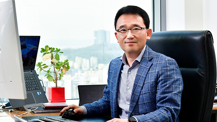 ▲ 삼성전자 무선사업부 상품전략팀장 채원철 전무