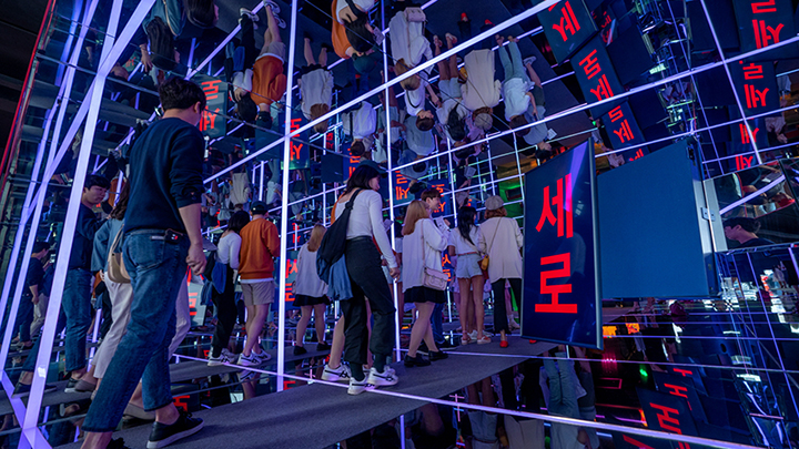 밀레니얼 세대 취향저격한 삼성 라이프스타일 TV 팝업스토어 ‘새로보다’