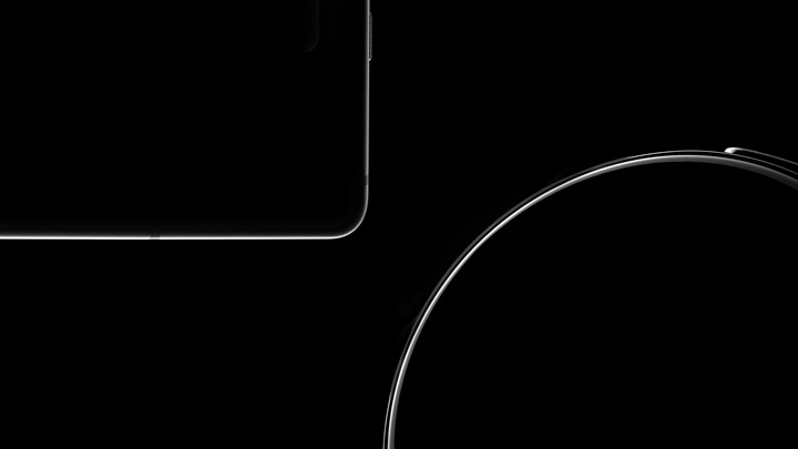 갤럭시 언팩 2019에서 공개될 신제품 2종의 실루엣