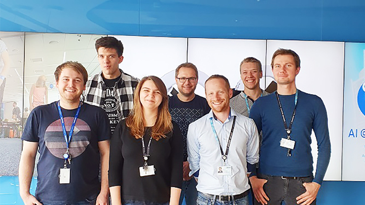 ▲ 삼성전자 폴란드 연구소 팀