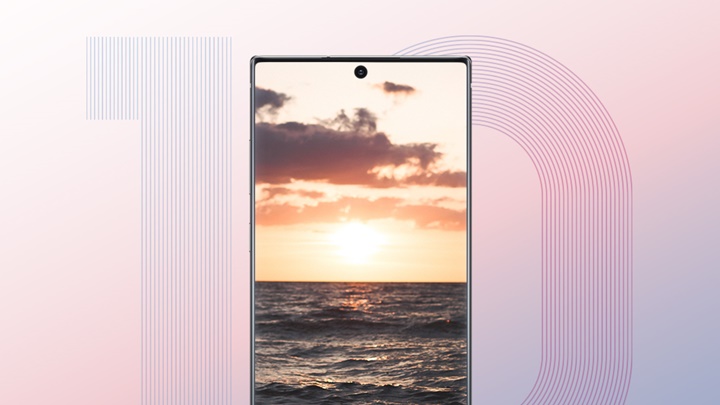 갤럭시 노트10 디스플레이 탐구