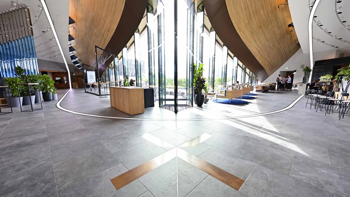 영국 런던의 ‘삼성 킹스크로스(Samsung KX)’ 쇼케이스 내부