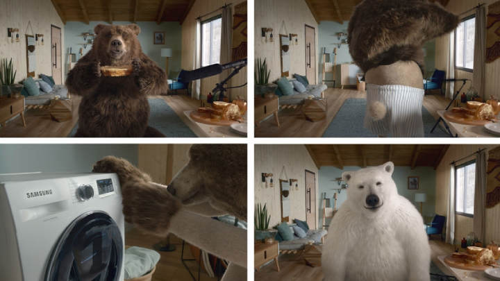 삼성전자 ‘에코버블’ 디지털 캠페인 영상 캡처화면