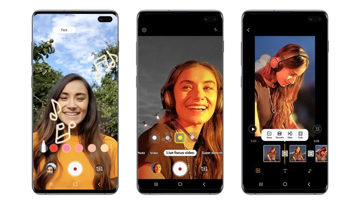 갤럭시 S10의 카메라 기능