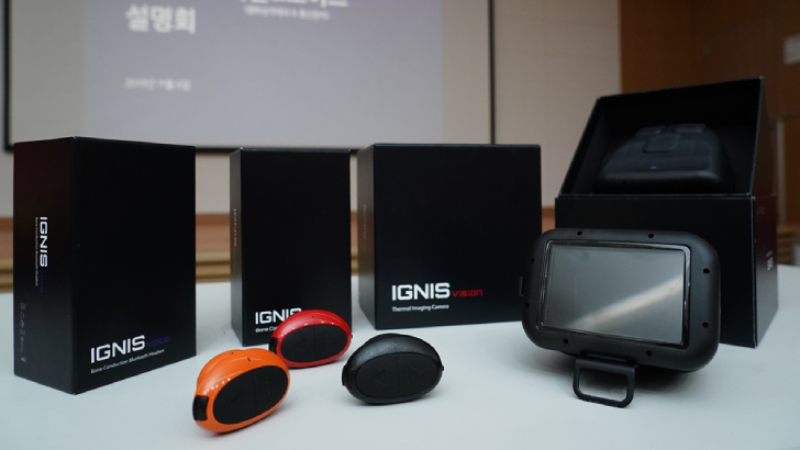 삼성전자, 화재현장 속 소방관들의 눈과 귀가 되다