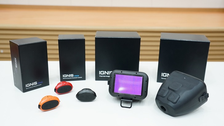 이그니스 보이스(왼쪽)과 이그니스 비전(오른쪽)