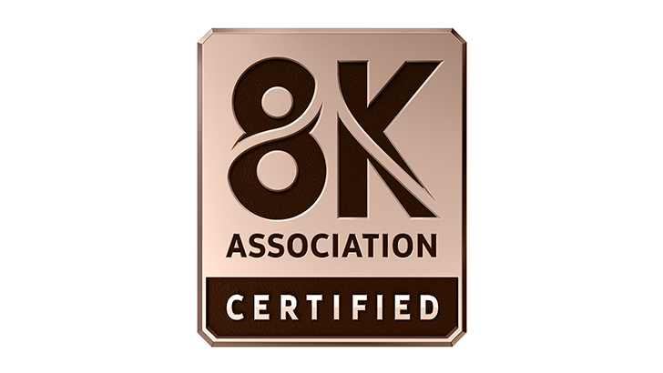 8K ASSOCIATION CERTIFIED
