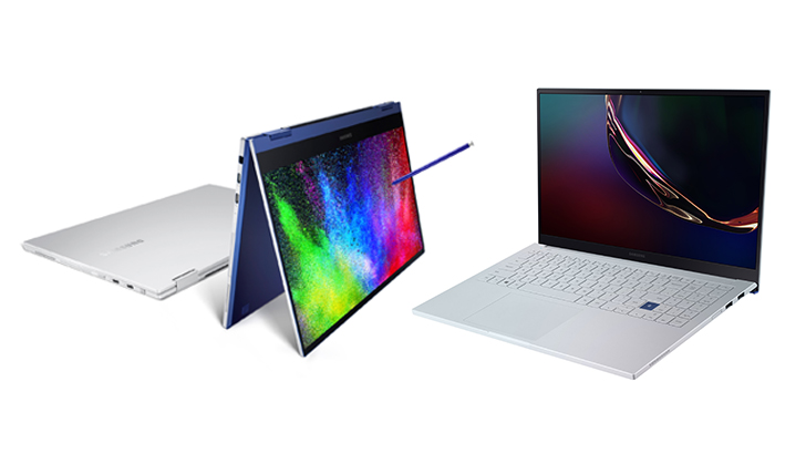 삼성 갤럭시 북 플렉스, 삼성 갤럭시 북 이온 제품 이미지