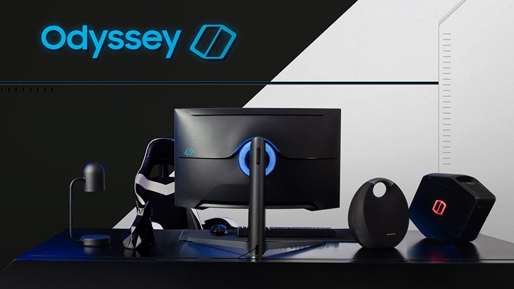 삼성전자 게이밍 모니터 ‘오디세이 G7’ 제품 사진