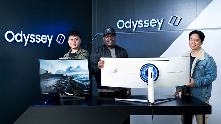 영상디스플레이사업부 제품디자인그룹 김기홍 디자이너, 아담 버지스 디자이너, 조주원 디자이너