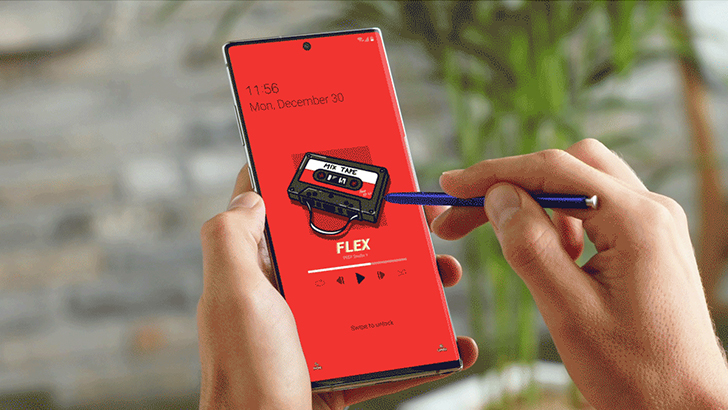 갤럭시 스토어 플렉스 테마