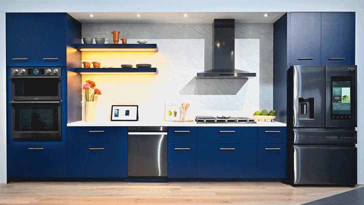 소형 아파트에 적용할 수 있는 슬림한 디자인의 주방부터, 고급스러움을 자아내는 ‘블랙 스테인리스 스틸’ 가전으로 꾸며진 주방까지. 다양한 라이프스타일에 최적화된 주방가전 패키지를 연출해 선보이고 있다.