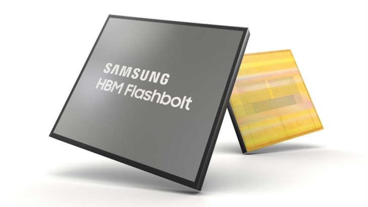 삼성전자 3세대 16GB HBM2E D램 '플래시볼트'