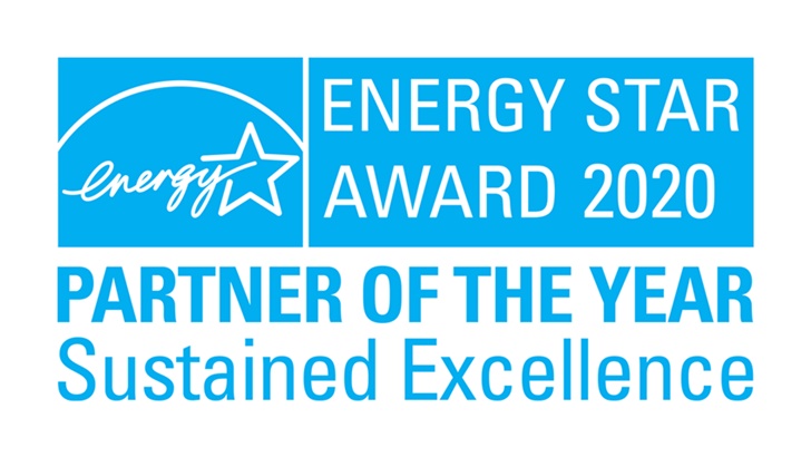 ENERGY STAR AWARD 2020 PARTNER OF THE YEAR Sustained Excellence