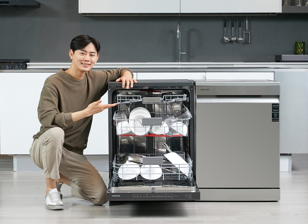 삼성 식기세척기 LC 에러 해결법: 누수 당황하지 말고 5분 자가수리 1 삼성 식기세척기 디스플레이에 표시된 LC 에러 코드 확인