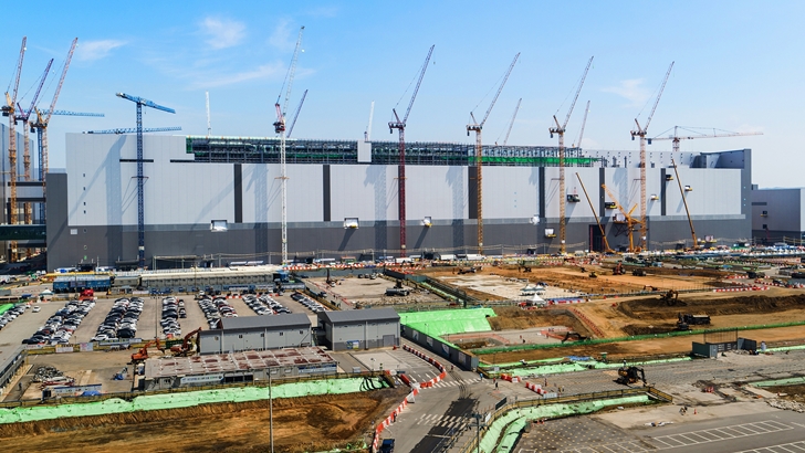 평택캠퍼스 P2 라인 전경