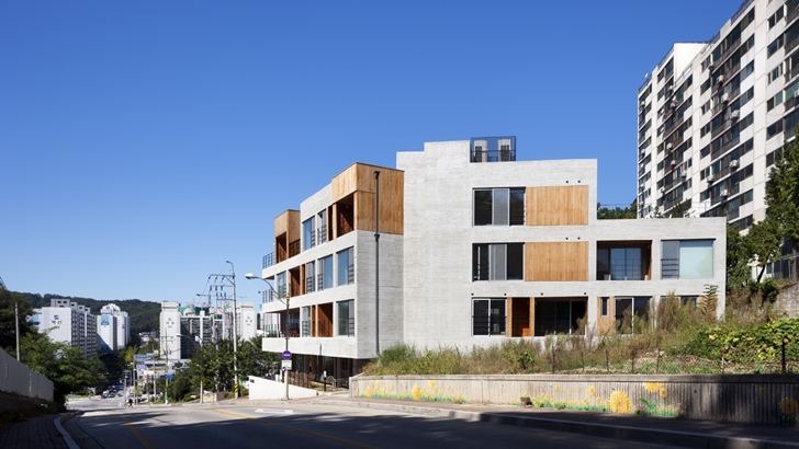 2017년에 개관한 강원도 원주에 위치해 있는 보호아동자립지원센터 전경