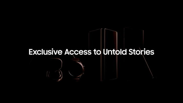 Exclusive Access to Untold Stories 갤럭시 언팩 트레일러 이미지
