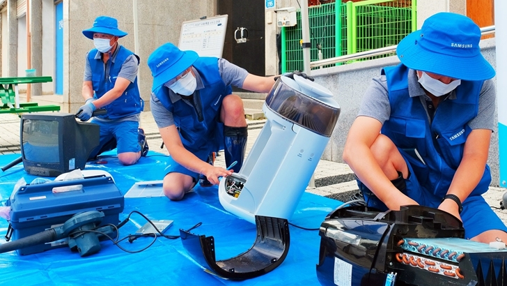 삼성 집중호우 피해복구 지원1