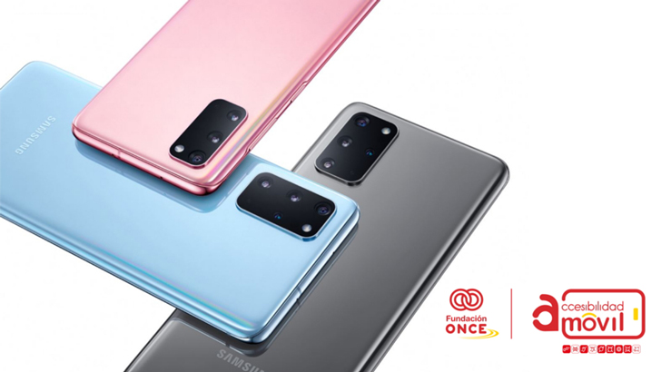 비영리기관 온세재단 ONCE Foundation)으로터 ‘아모빌 인증(Amobil seal)’을 획득한 갤럭시 S20