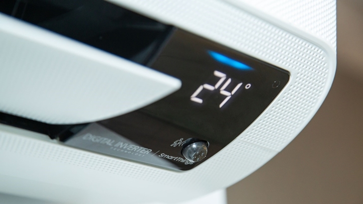 2020 무풍에어컨에는 모션 센서가 적용됐다.