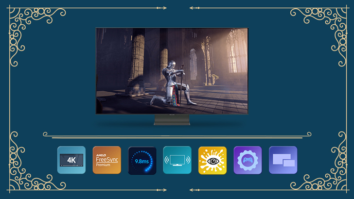 QLED TV와 7가지 게이밍 기능들