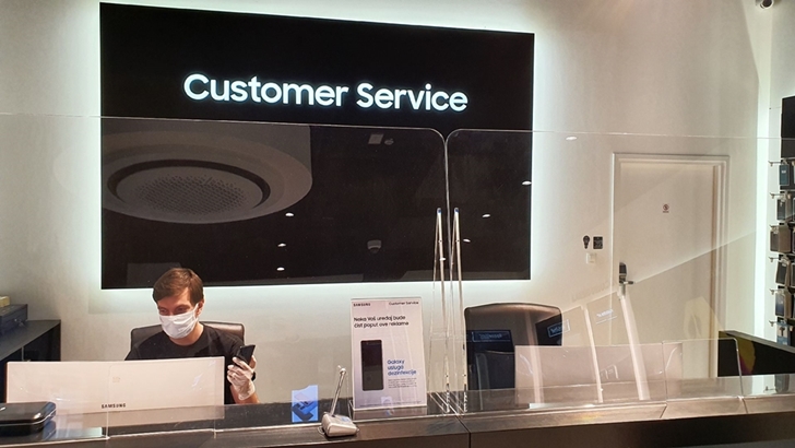 COVID 대응 - 스크린, 살균서비스, 직원안전수칙-tnl