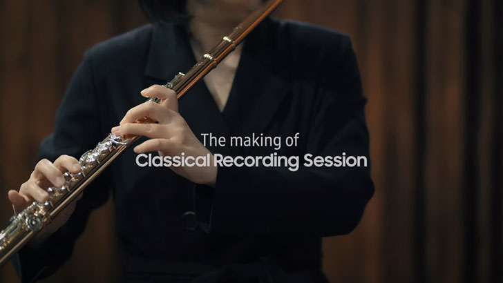 The making of Classical Recording Session