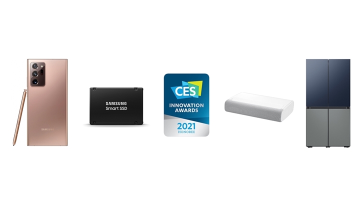 삼성전자가 내년 1월 온라인으로 진행되는 세계 최대 전자 전시회 ‘CES 2021’를 앞두고 ‘최고혁신상’ 4개를 포함해 총 44개의 ‘CES 혁신상’을 수상했다.