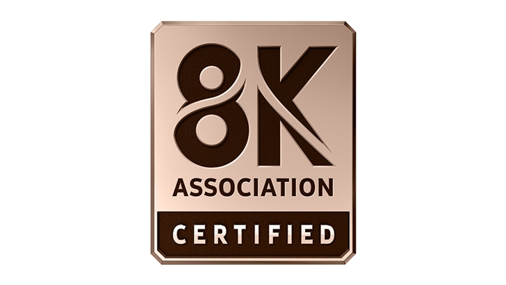 8K ASSOCIATION CERTIFIED