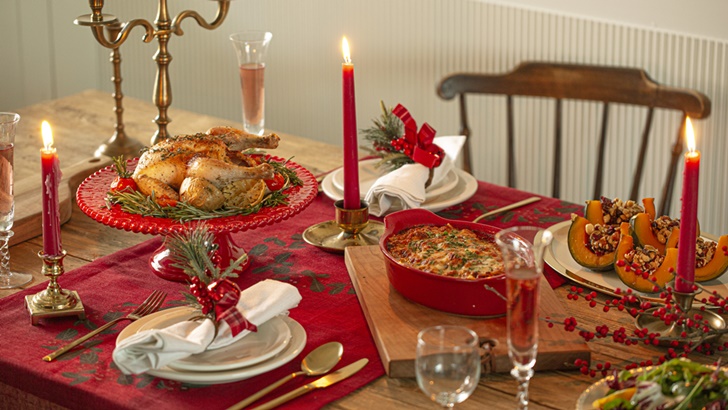 비스포크 직화오븐으로 차린 크리스마스 홈스토랑