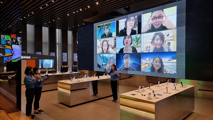 삼성 딜라이트 라이브 현장