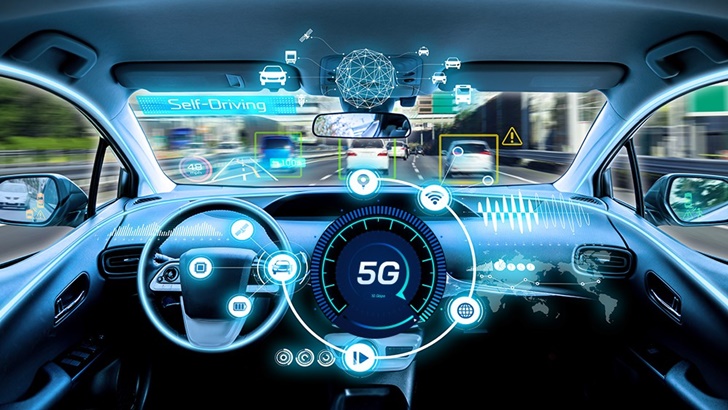 mmWave 5G TCU 자율주행 구현 모습