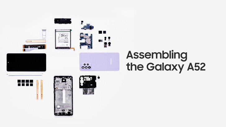 Assembling the Galaxy A52