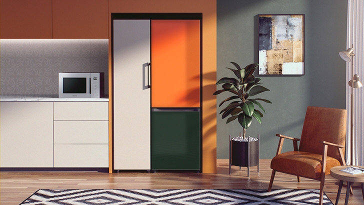 iF 디자인 어워드에서 금상을 수상한 삼성전자 비스포크 시티 컬러