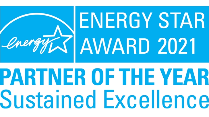 ENERGY STAR AWARD 2021 PARTNER OF THE YEAR Sustained Excellence