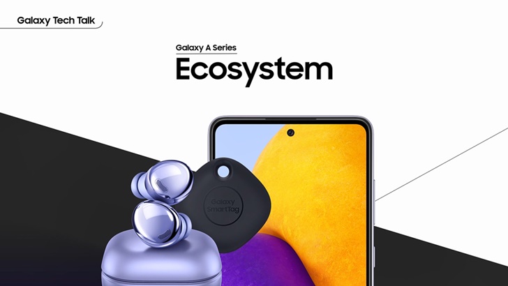 Galaxy Tech Talk Galaxy A series Ecosystem 갤럭시 A 스마트폰과 스마트 태그, 갤럭시 버즈 프로
