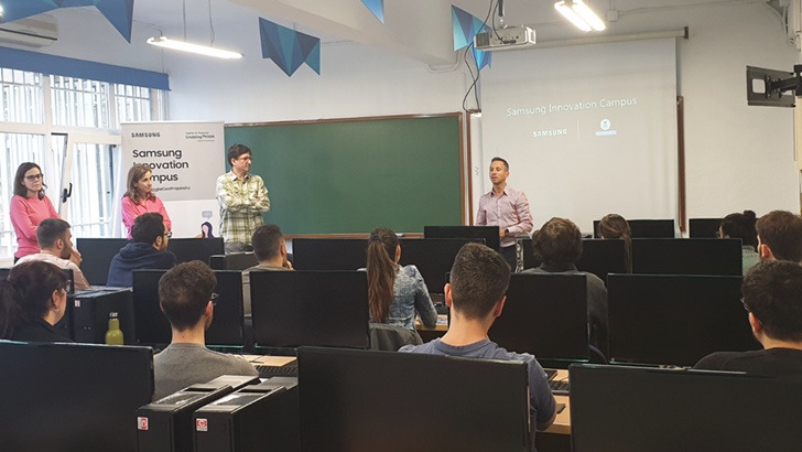 삼성 이노베이션 캠퍼스 교육 모습