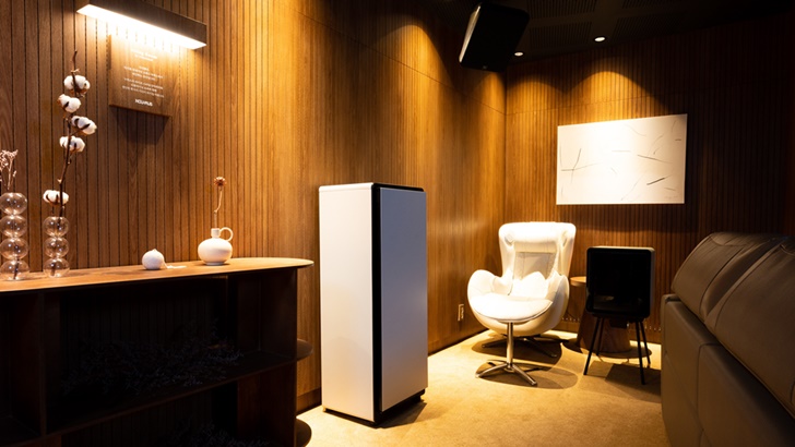 cgv 스카이박스에 설치된 삼성 슈드레서